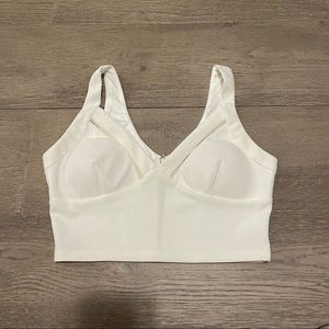 Cream Bandeau Top